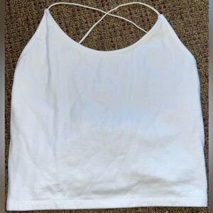 American Eagle White Tank Top